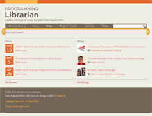 Tablet Screenshot of programminglibrarian.org